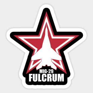 Mig-29 Fulcrum Sticker